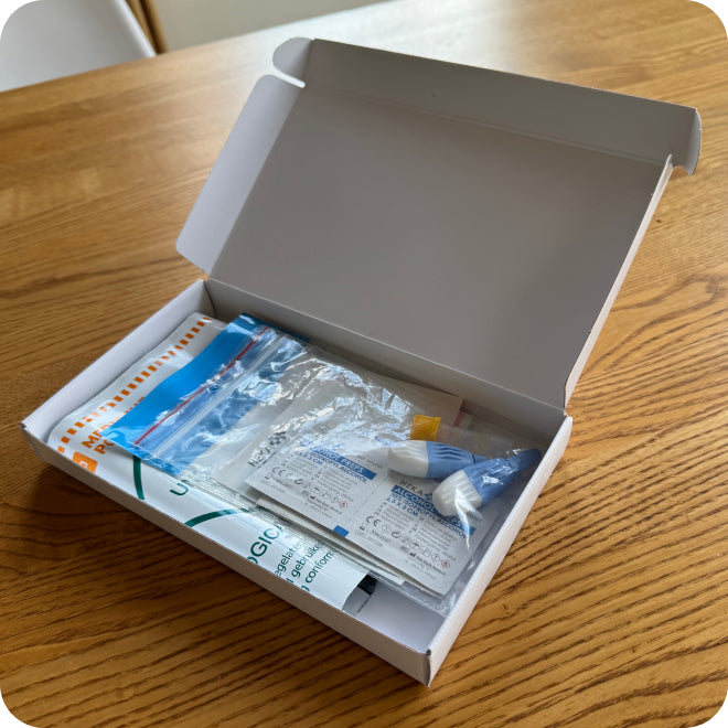 Basic finger-prick test for blood analysis - 9 biomarkers